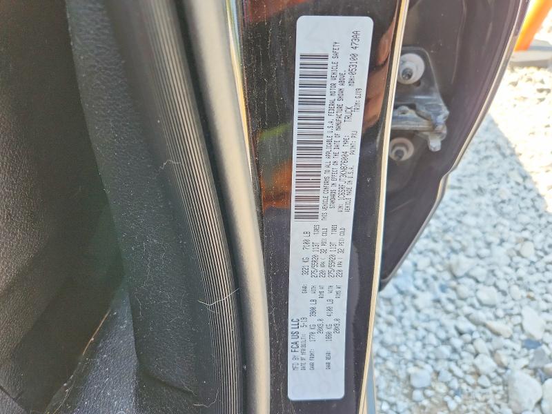 63503176 :رقم المزاد ، 1C6SRFJT3KN876004 vin ، 2019 Ram 1500 مزاد بيع