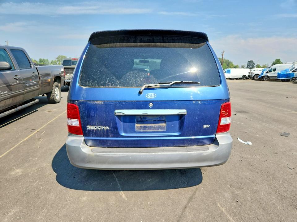 Aukcja sprzedaży 2005 Kia Sedona, vin: KNDUP131256662030, numer aukcji: 62068516