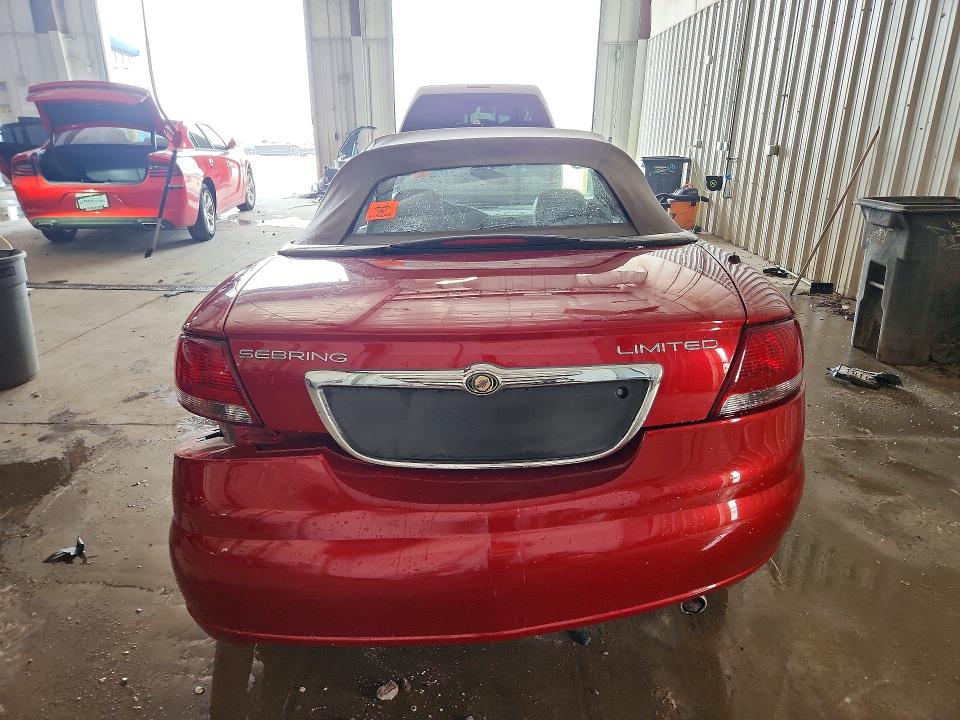 41634936 :رقم المزاد ، 1C3EL65R16N249866 vin ، 2006 Chrysler Sebring مزاد بيع