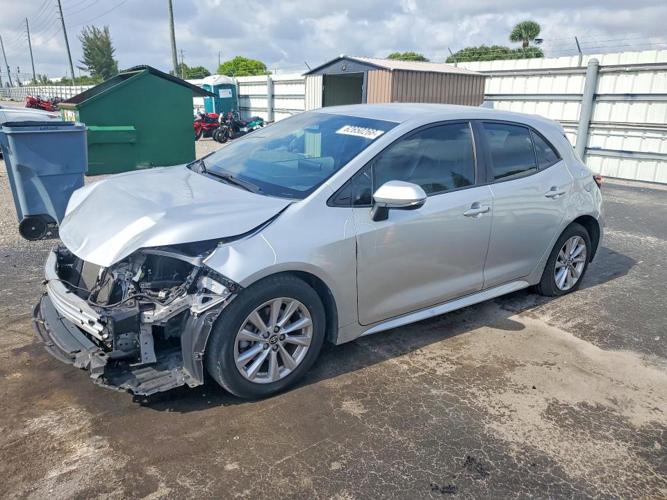 2023 Toyota Corolla Hatchback მანქანა იყიდება აუქციონზე, vin: JTND4MBE9P3201843, აუქციონის ნომერი: 62650266