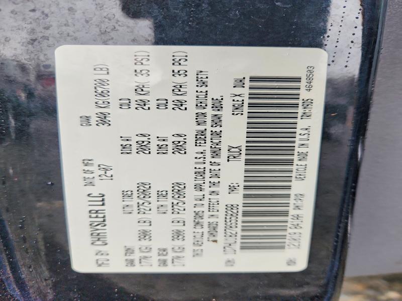 61334566 :رقم المزاد ، 1D7HU18278S558288 vin ، 2008 Dodge Ram 1500 مزاد بيع