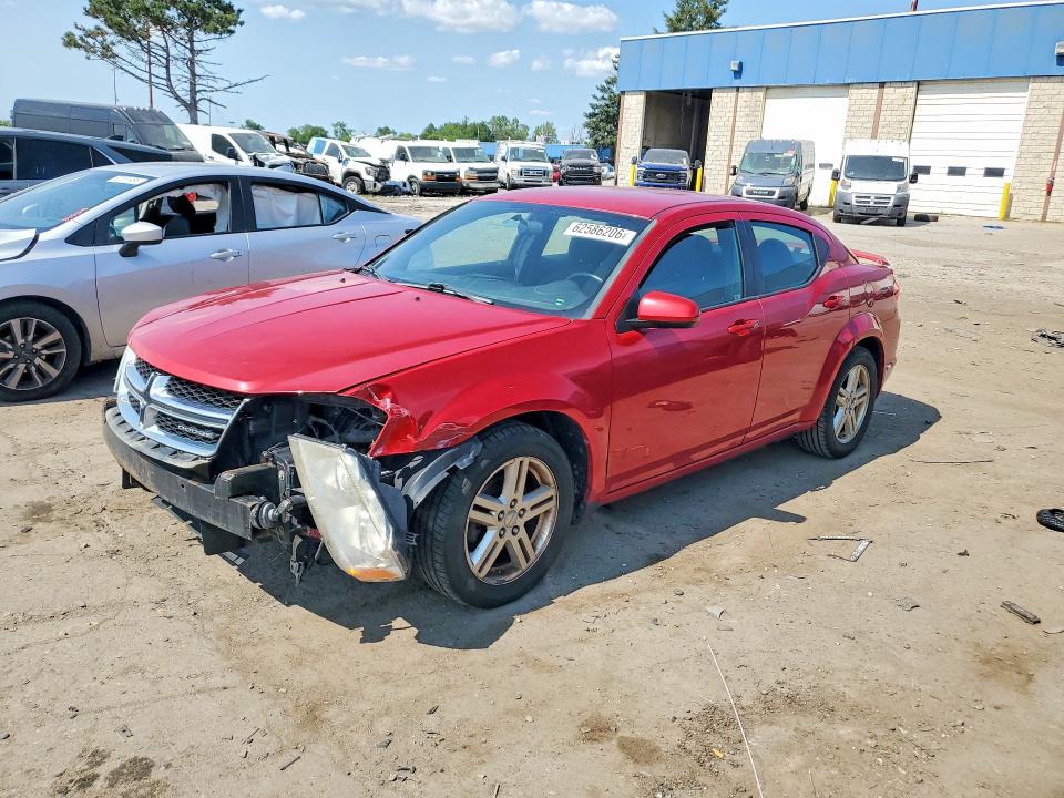 2012 Dodge Avenger მანქანა იყიდება აუქციონზე, vin: 1C3CDZCB0CN142055, აუქციონის ნომერი: 62586206