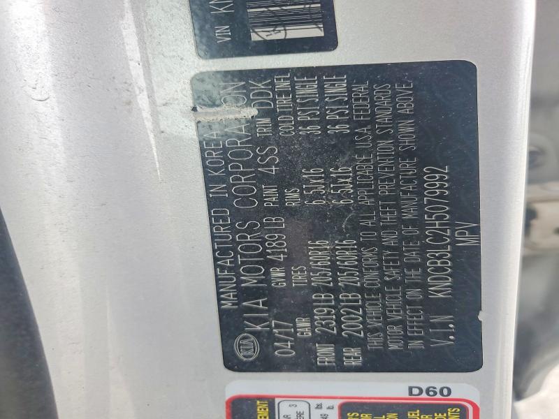 61766616 :رقم المزاد ، KNDCB3LC2H5079992 vin ، 2017 Kia Niro مزاد بيع