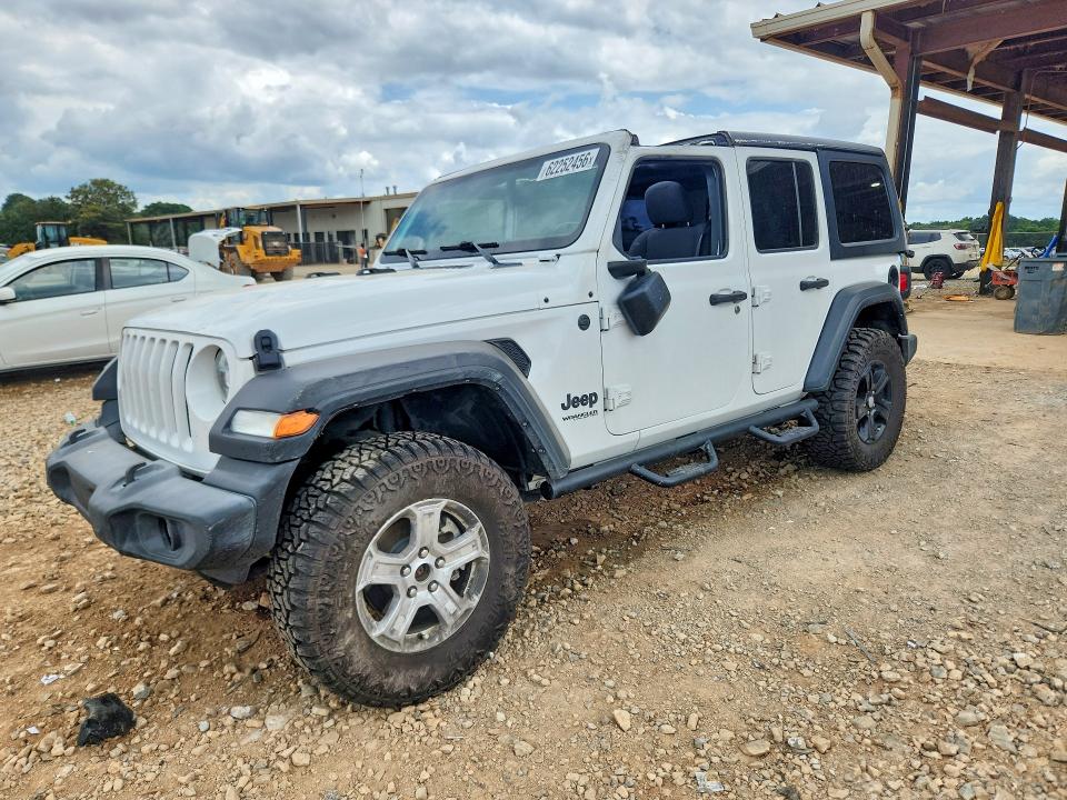Продажа на аукционе авто 2022 Jeep Wrangler Unlimited, vin: 1C4HJXDG5NW166454, номер лота: 62252456