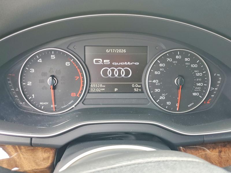 Aukcja sprzedaży 2018 Audi Q5, vin: WA1ANAFY3J2090401, numer aukcji: 59720866