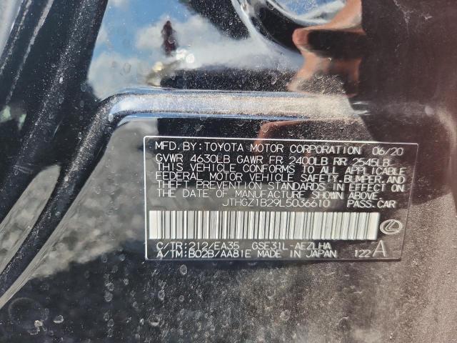 2020 Lexus Is მანქანა იყიდება აუქციონზე, vin: JTHGZ1B29L5036610, აუქციონის ნომერი: 61561736