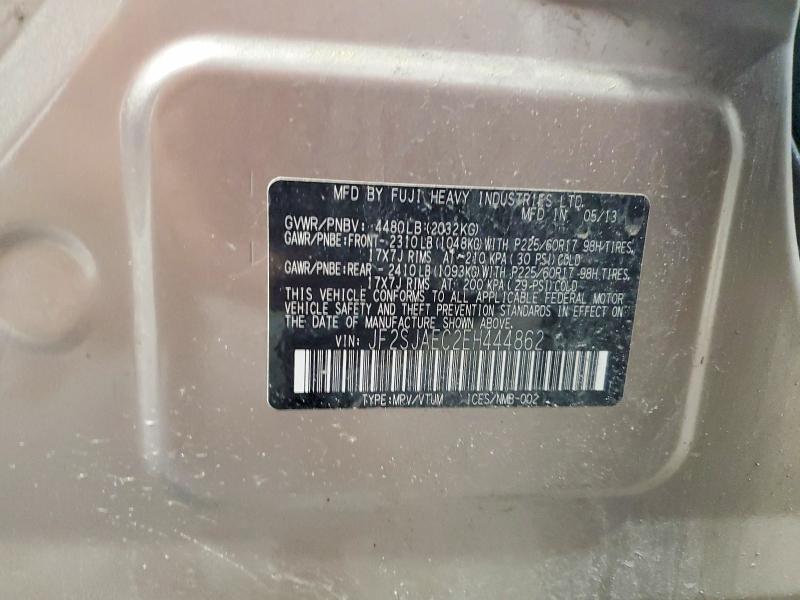 Продажа на аукционе авто 2014 Subaru Forester, vin: JF2SJAEC2EH444862, номер лота: 60178886