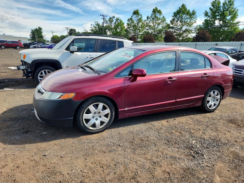 60011356 :رقم المزاد ، 1HGFA165X7L050348 vin ، 2007 Honda Civic مزاد بيع