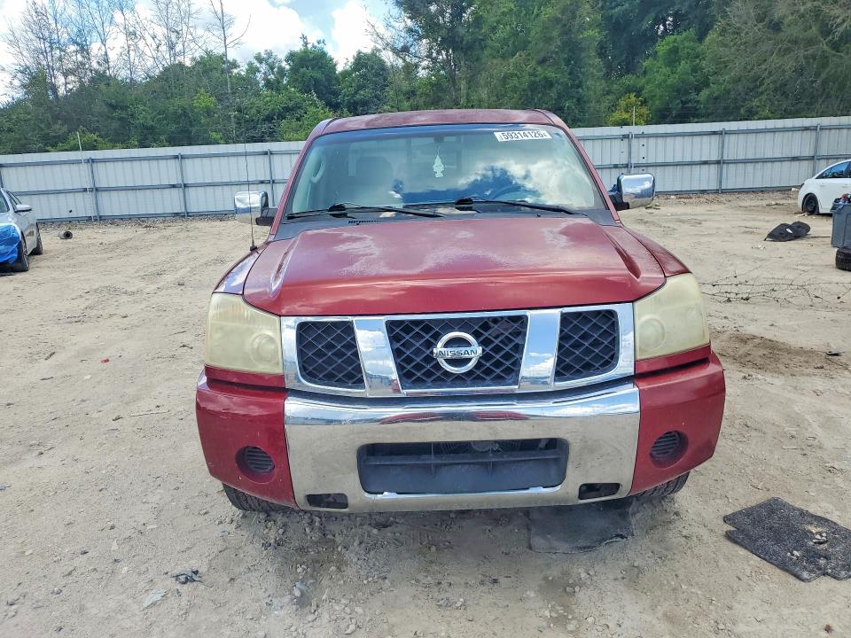 59314126 :رقم المزاد ، 1N6AA06AX5N516214 vin ، 2005 Nissan Titan مزاد بيع