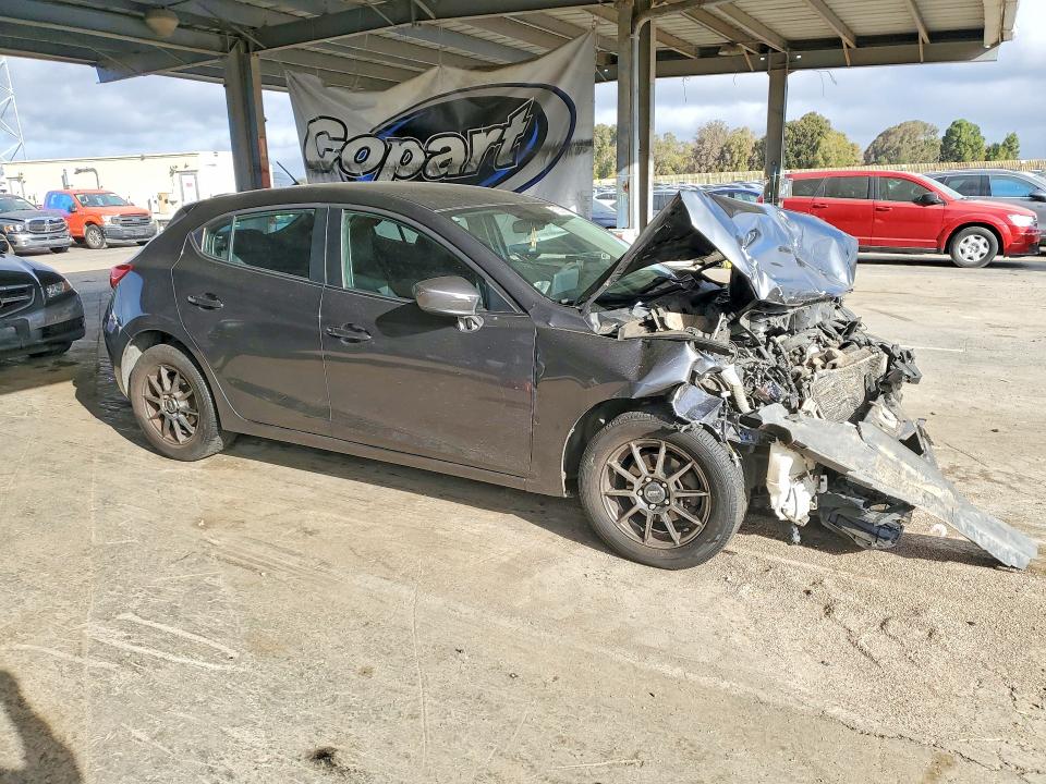 2014 Mazda 3 მანქანა იყიდება აუქციონზე, vin: JM1BM1K78E1164420, აუქციონის ნომერი: 61332866