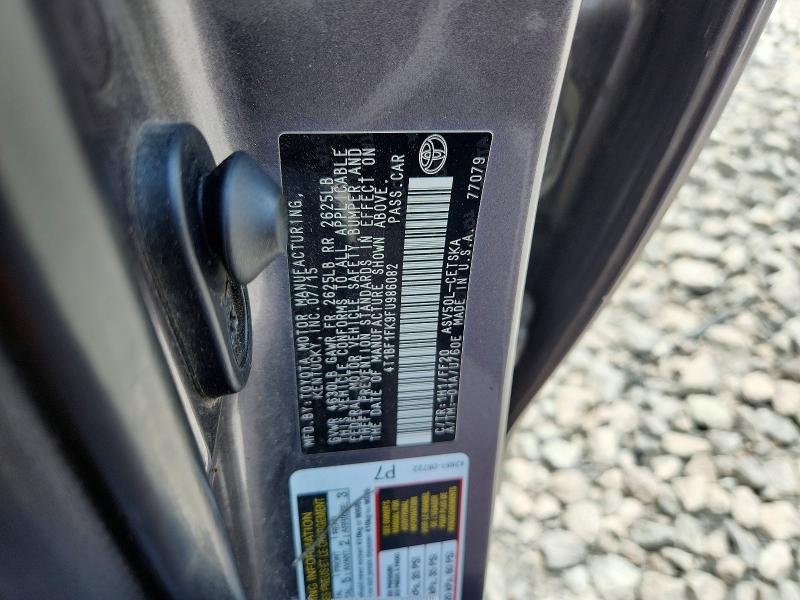 Продажа на аукционе авто 2015 Toyota Camry, vin: 4T1BF1FK9FU986082, номер лота: 59697096