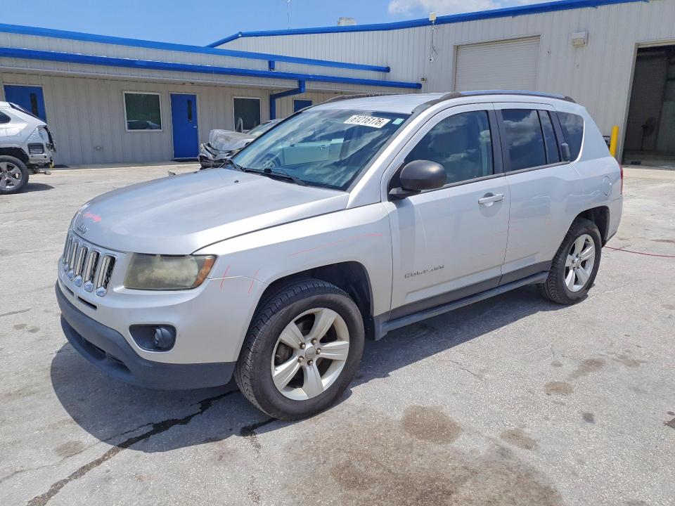 61216176 :رقم المزاد ، 1C4NJCBB8ED539520 vin ، 2014 Jeep Compass مزاد بيع