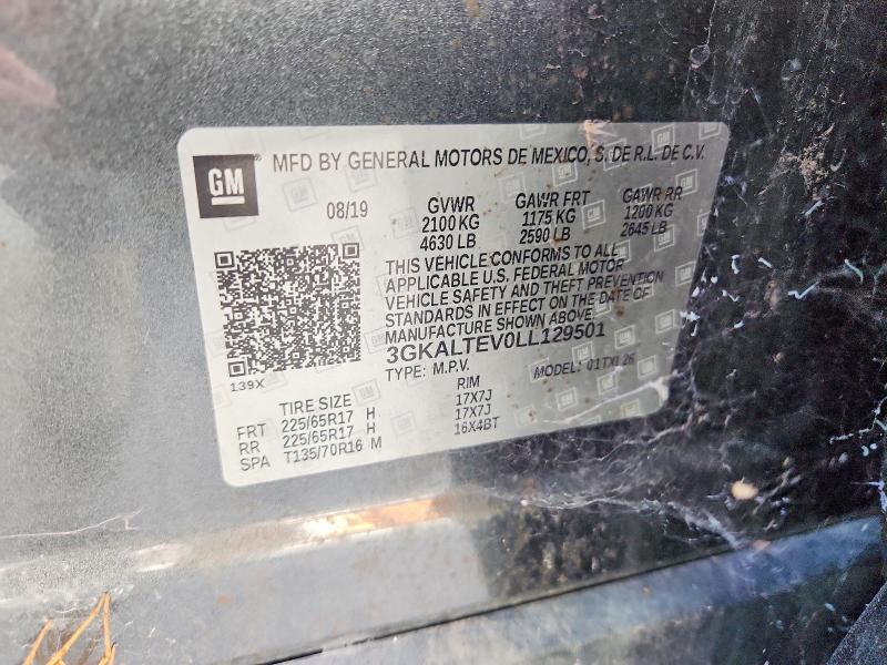 Продажа на аукционе авто 2020 Gmc Terrain, vin: 3GKALTEV0LL129501, номер лота: 51276986