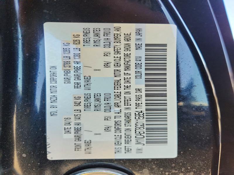 Aukcja sprzedaży 2016 Mazda Mx-5 Miata, vin: JM1NDAB78G0115854, numer aukcji: 63238016