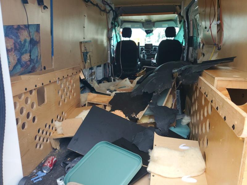 59340346 :رقم المزاد ، 1FTBW3X8XMKA40309 vin ، 2021 Ford Transit مزاد بيع