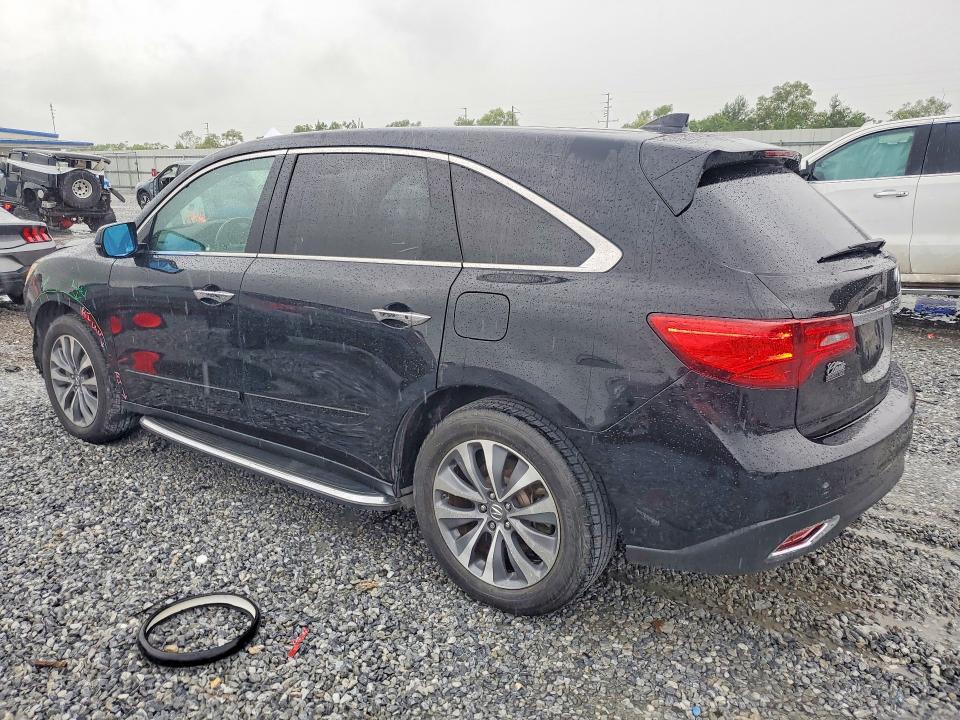 60199386 :رقم المزاد ، 5FRYD4H42GB043867 vin ، 2016 Acura Mdx مزاد بيع