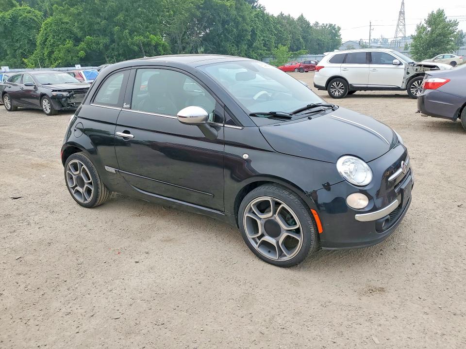 60969876 :رقم المزاد ، 3C3CFFCR3DT692535 vin ، 2013 Fiat 500 مزاد بيع
