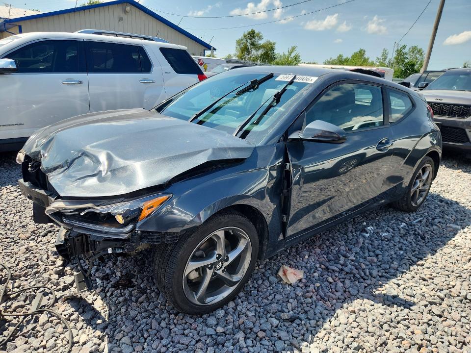 Aukcja sprzedaży 2019 Hyundai Veloster, vin: KMHTG6AF0KU016804, numer aukcji: 59711006