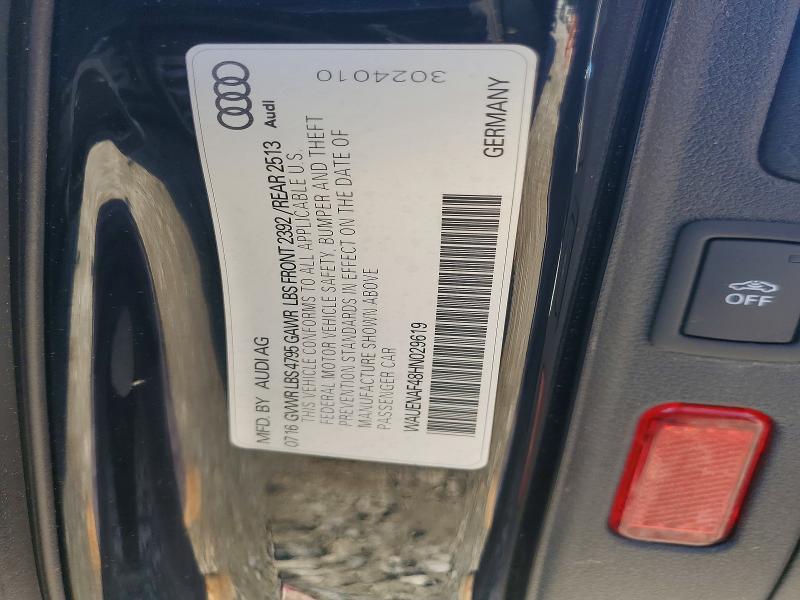 Продаж на аукціоні авто 2017 Audi A4, vin: WAUENAF48HN029619, номер лоту: 63403906