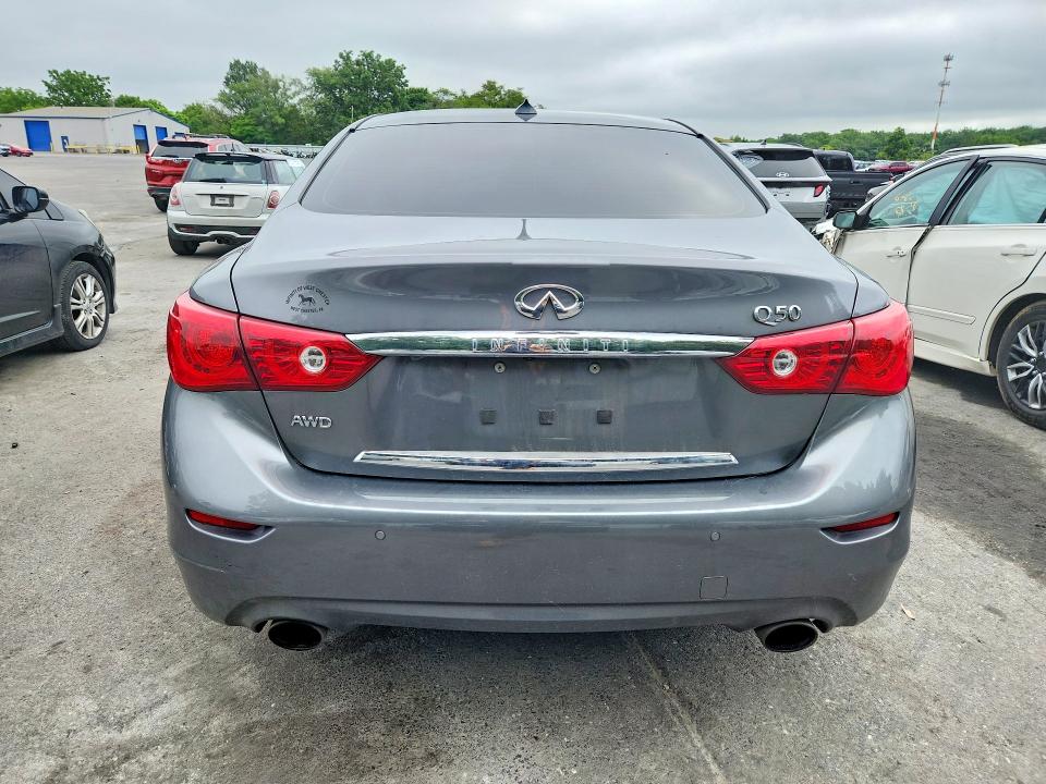2015 Infiniti Q50 მანქანა იყიდება აუქციონზე, vin: JN1BV7AR3FM423272, აუქციონის ნომერი: 60124016
