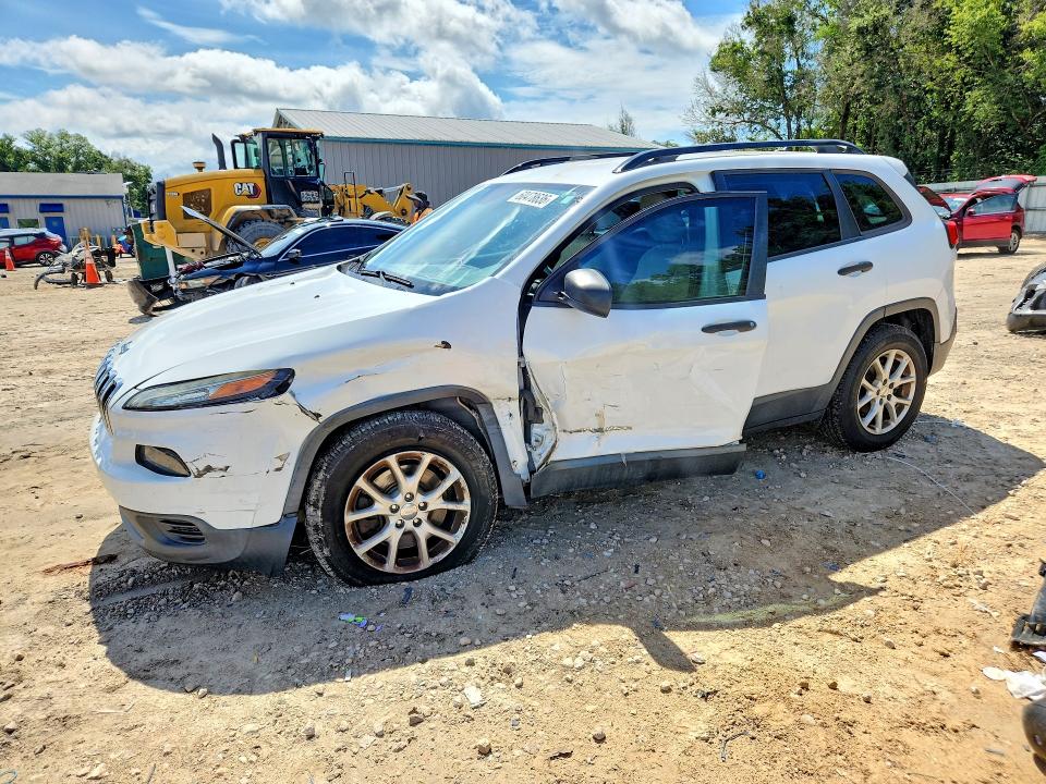 2015 Jeep Cherokee მანქანა იყიდება აუქციონზე, vin: 1C4PJLAB1FW660583, აუქციონის ნომერი: 60478636
