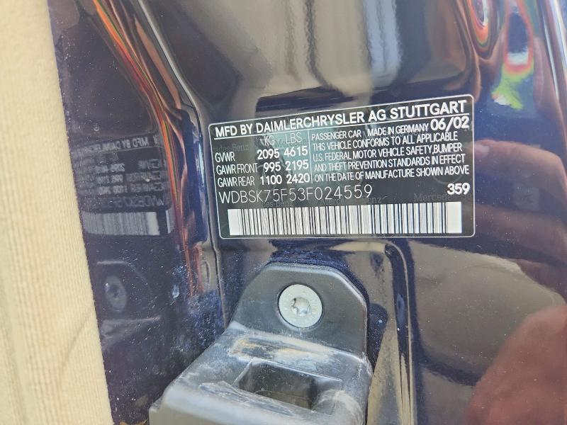 63385906 :رقم المزاد ، WDBSK75F53F024559 vin ، 2020 Mercedes-benz Sl-class مزاد بيع