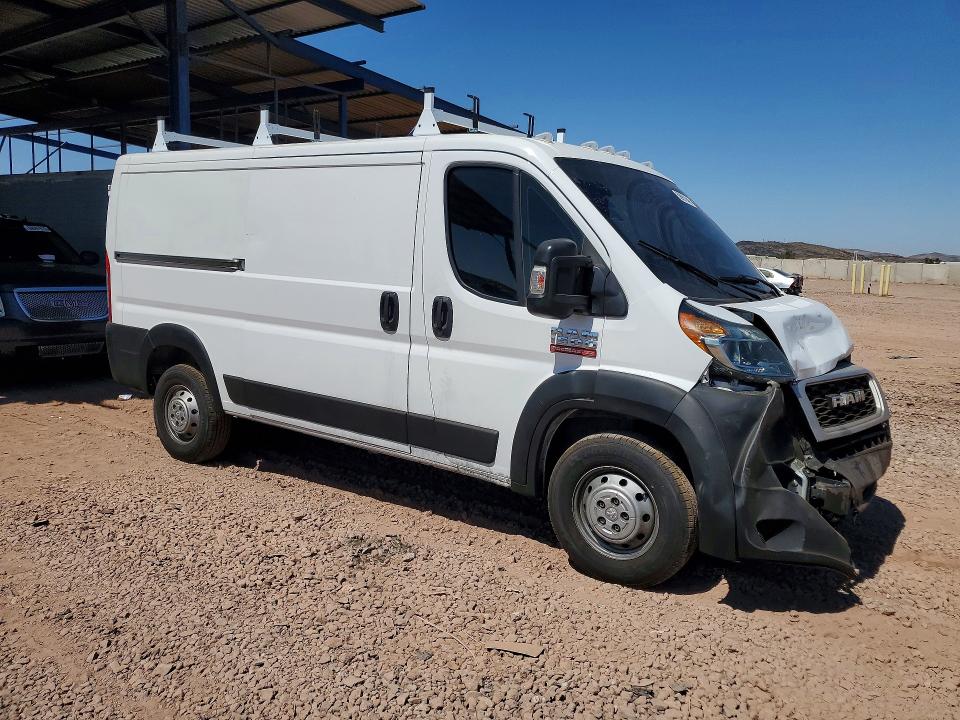 59991646 :رقم المزاد ، 3C6TRVAG4LE105493 vin ، 2020 Ram Promaster 1500 مزاد بيع