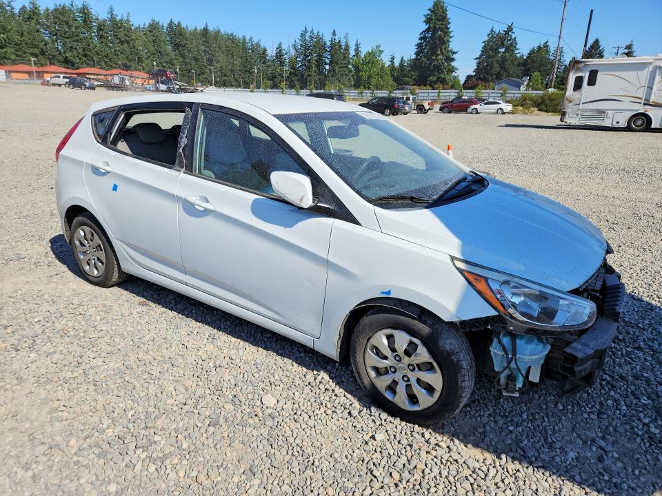 59979286 :رقم المزاد ، KMHCT5AE0GU256200 vin ، 2016 Hyundai Accent مزاد بيع