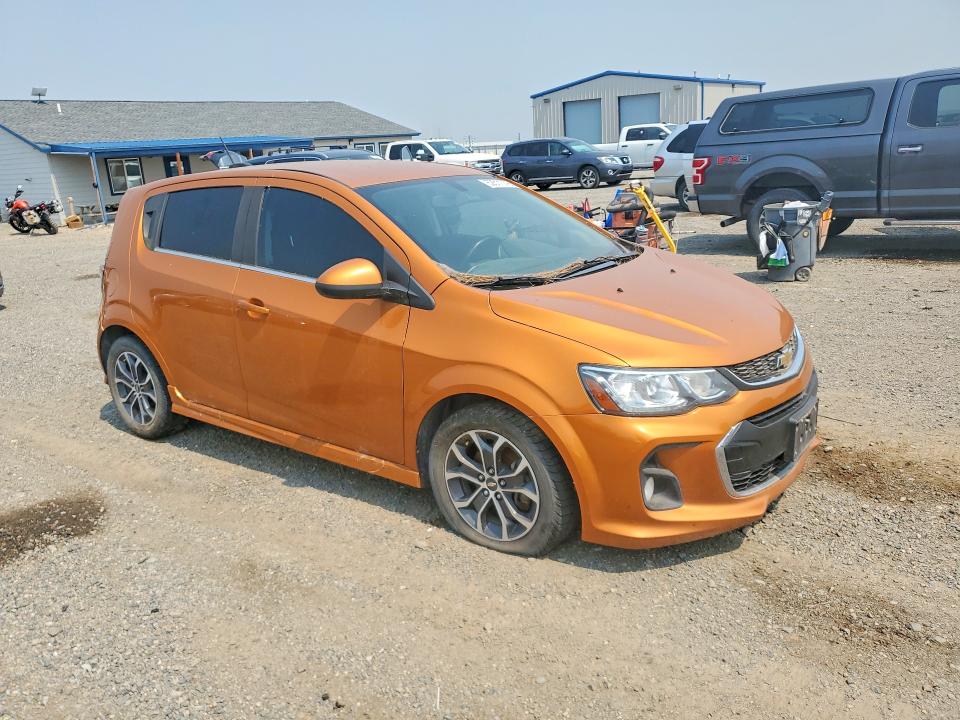 2017 Chevrolet Sonic მანქანა იყიდება აუქციონზე, vin: 1G1JD6SB9H4160031, აუქციონის ნომერი: 62511076