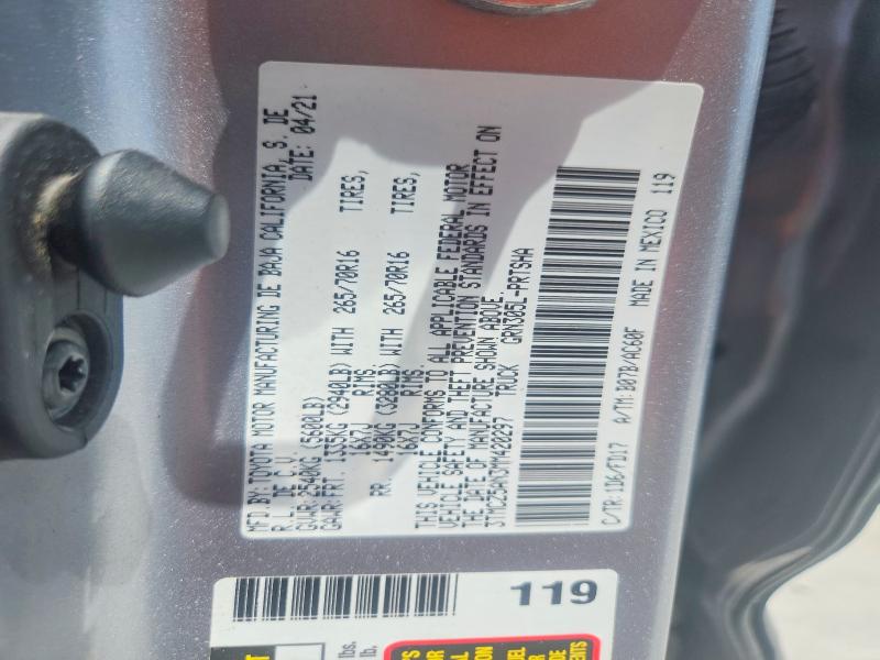 Продажа на аукционе авто 2021 Toyota Tacoma, vin: 3TMCZ5AN3MM420297, номер лота: 60189956