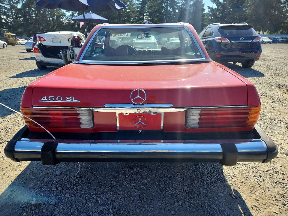 1974 Mercedes-benz 450sl მანქანა იყიდება აუქციონზე, vin: 10704412017335, აუქციონის ნომერი: 59634726