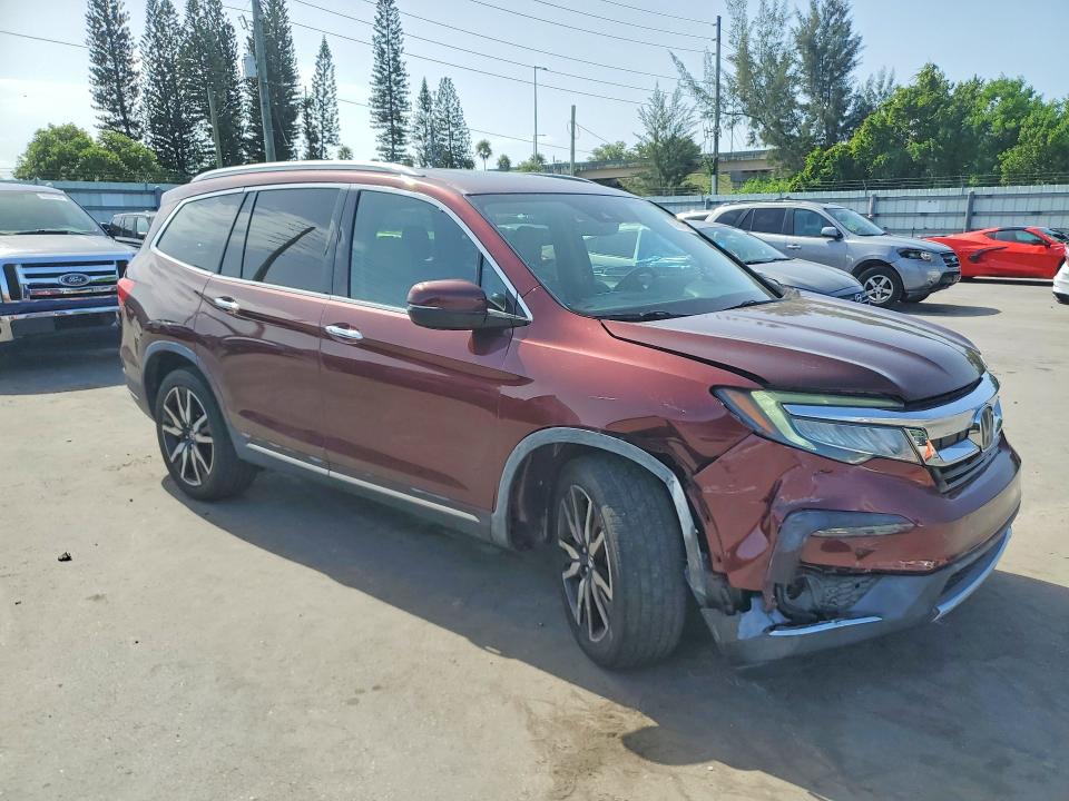 60961736 :رقم المزاد ، 5FNYF5H68KB001358 vin ، 2019 Honda Pilot مزاد بيع