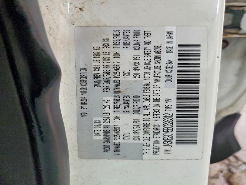 Продаж на аукціоні авто 2014 Mazda Cx-5, vin: JM3KE2CY5E0328312, номер лоту: 62259356