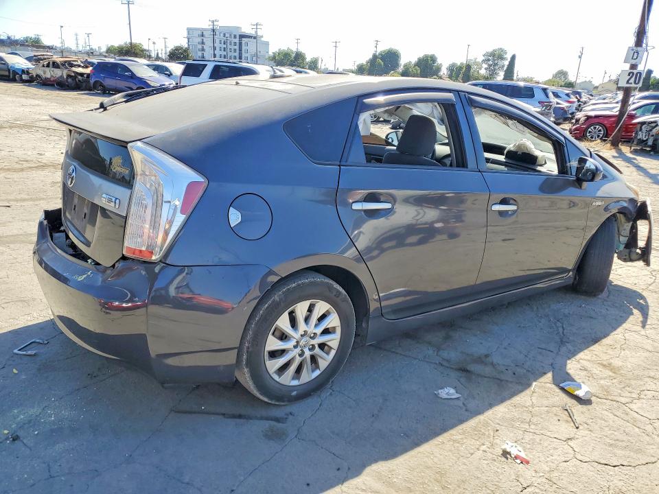 Продаж на аукціоні авто 2013 Toyota Prius Plug-in Hybrid, vin: JTDKN3DP5D3032353, номер лоту: 62120496