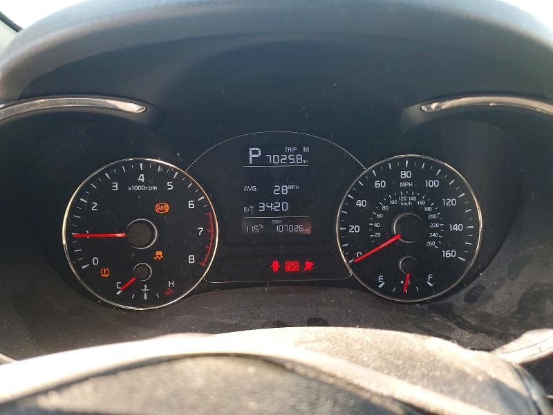 63208476 :رقم المزاد ، 3KPFK4A76HE058334 vin ، 2017 Kia Forte مزاد بيع