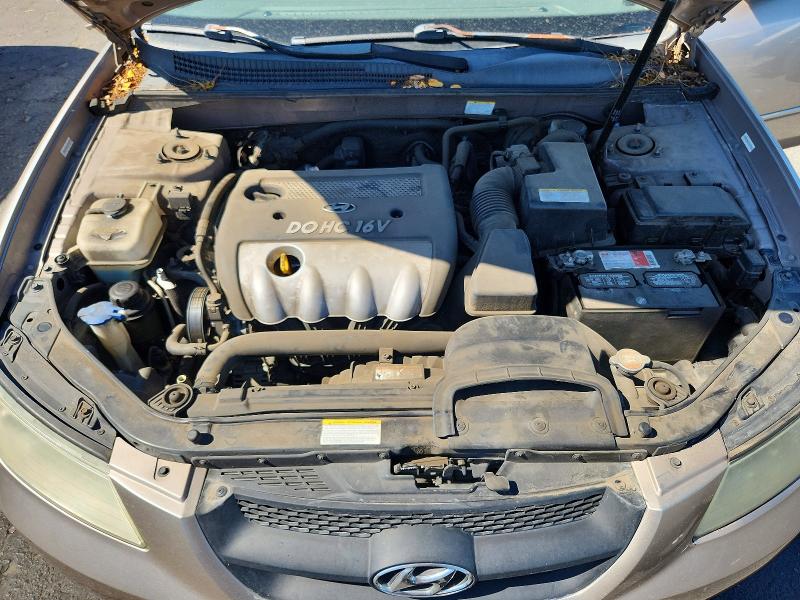 2007 Hyundai Sonata მანქანა იყიდება აუქციონზე, vin: 5NPET46C17H254576, აუქციონის ნომერი: 59555896