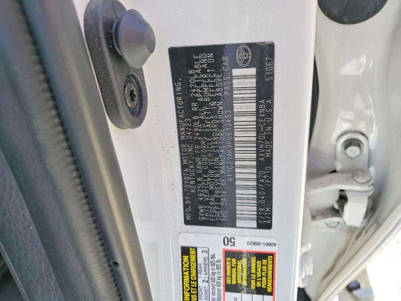 59630176 :رقم المزاد ، 4T1C31AK9PU613453 vin ، 2023 Toyota Camry Hybrid مزاد بيع