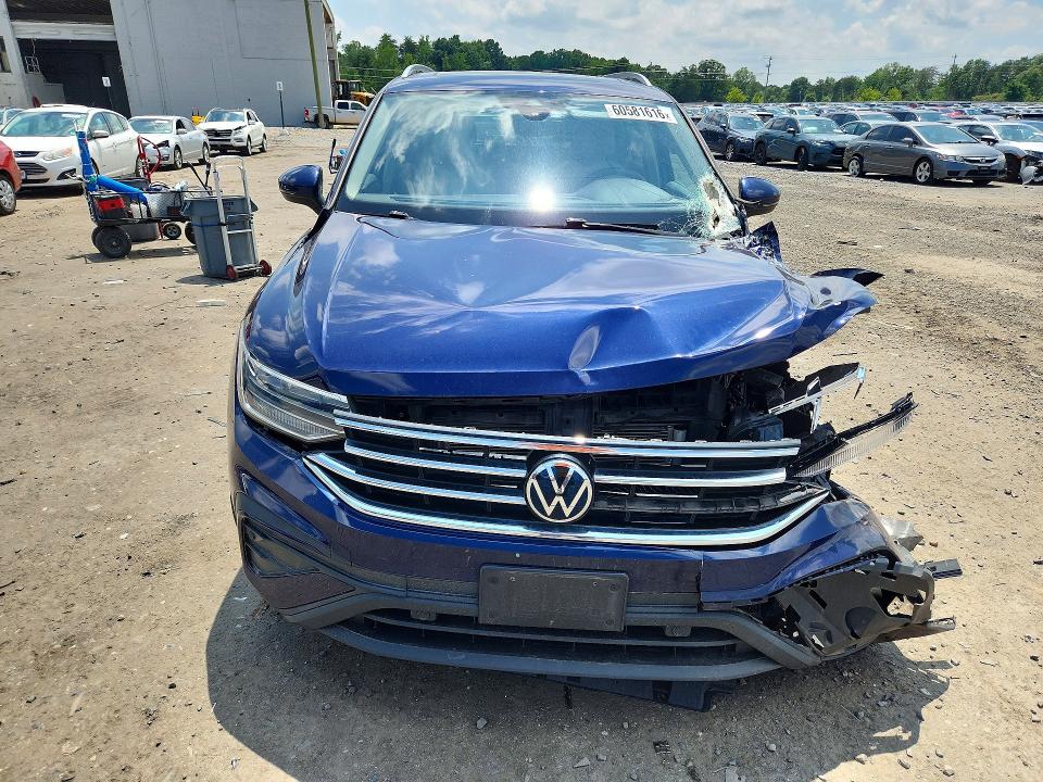 Продаж на аукціоні авто 2022 Volkswagen Tiguan, vin: 3VV2B7AX7NM018654, номер лоту: 60581616