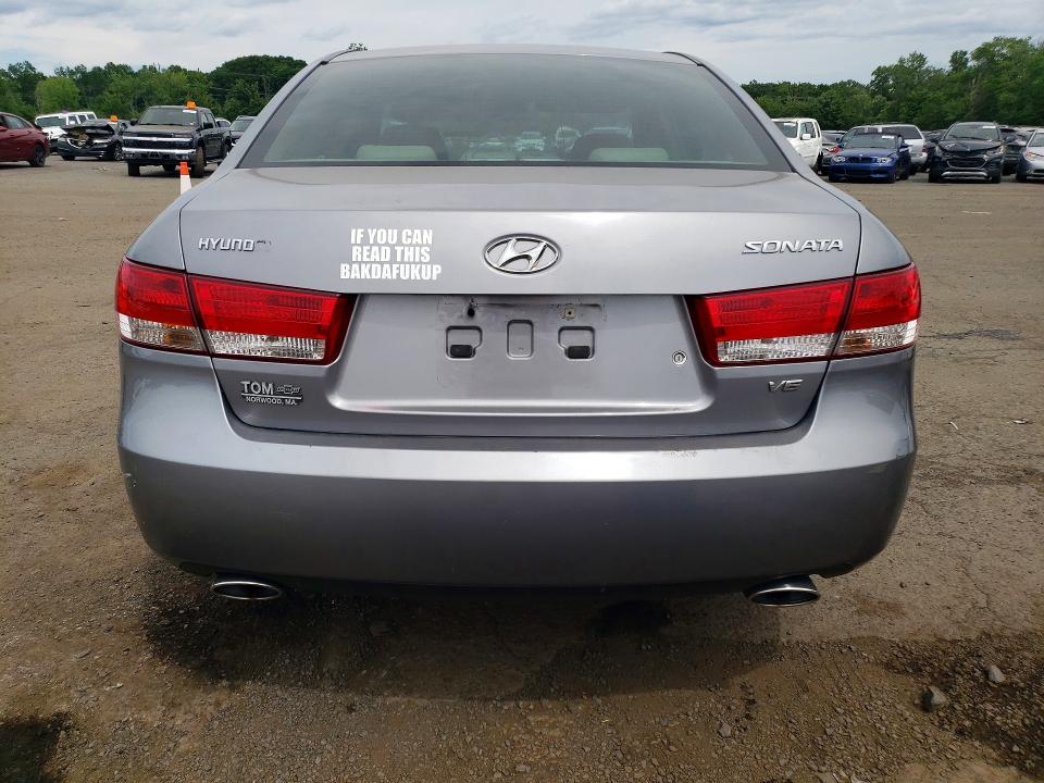 Aukcja sprzedaży 2006 Hyundai Sonata, vin: 5NPEU46F06H061664, numer aukcji: 60072556