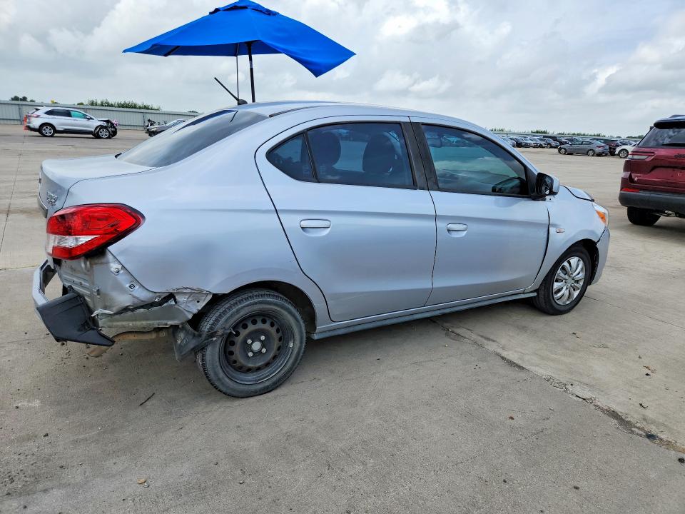 2019 Mitsubishi Mirage მანქანა იყიდება აუქციონზე, vin: ML32F3FJ4KHF17773, აუქციონის ნომერი: 58836386