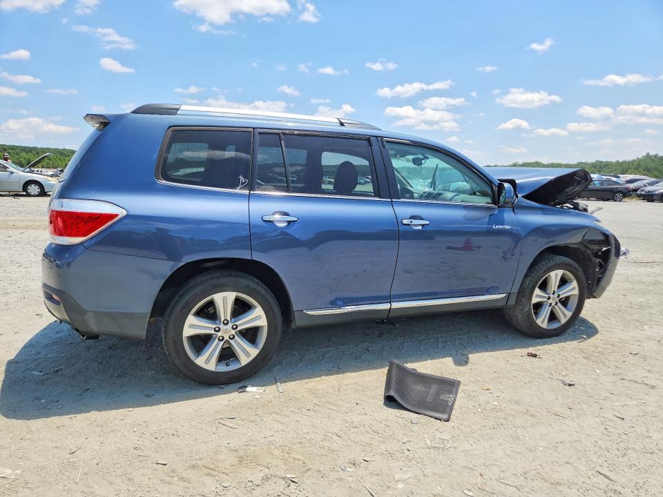 63134186 :رقم المزاد ، 5TDYK3EH1DS109180 vin ، 2013 Toyota Highlander مزاد بيع