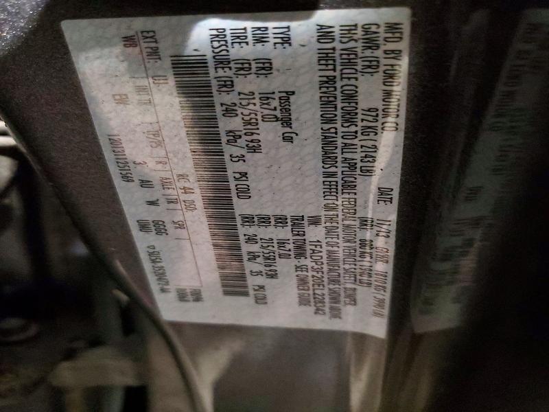 60526956 :رقم المزاد ، 1FADP3F20EL228342 vin ، 2014 Ford Focus مزاد بيع