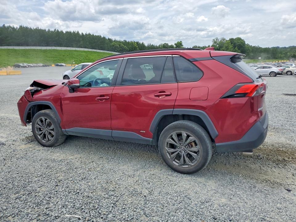 61606876 :رقم المزاد ، 4T3B6RFV7NU070970 vin ، 2022 Toyota Rav4 مزاد بيع