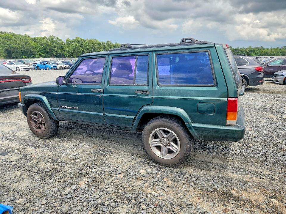 60175016 :رقم المزاد ، 1J4FT58S0YL189743 vin ، 2000 Jeep Cherokee مزاد بيع