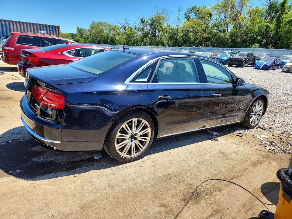 2013 Audi A8 მანქანა იყიდება აუქციონზე, vin: WAUR2AFD2DN012917, აუქციონის ნომერი: 63103706