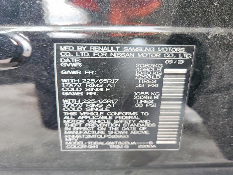 Продаж на аукціоні авто 2020 Nissan Rogue, vin: KNMAT2MT0LP518990, номер лоту: 63402536