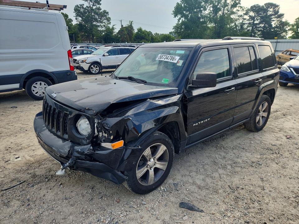 Продажа на аукционе авто 2016 Jeep Patriot, vin: 1C4NJRFB9GD745509, номер лота: 58734786