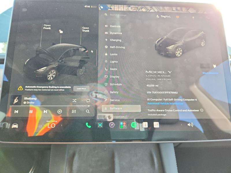 Aukcja sprzedaży 2023 Tesla Model Y, vin: 7SAYGDEE1PF878982, numer aukcji: 61645516