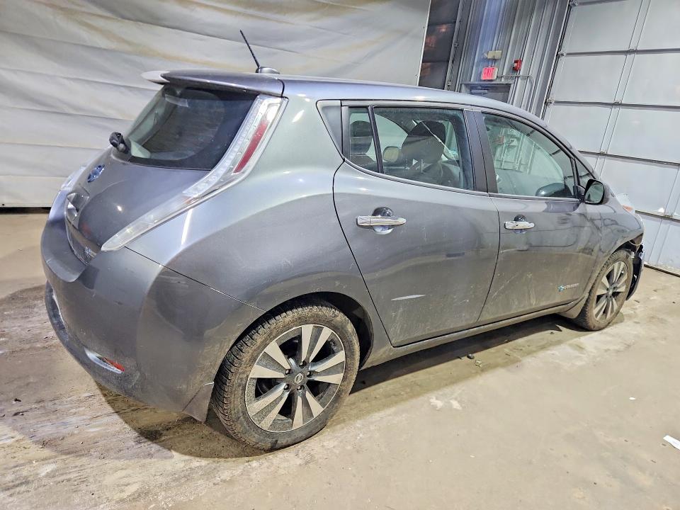 59733106 :رقم المزاد ، 1N4BZ0CPXHC308042 vin ، 2017 Nissan Leaf مزاد بيع