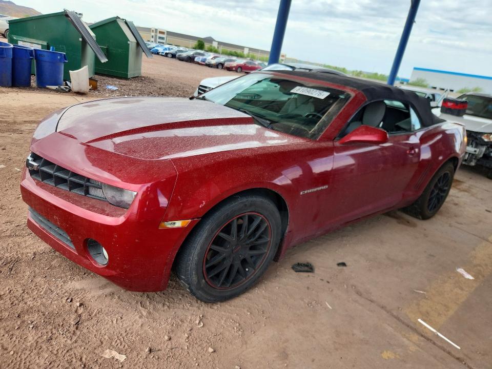 Продаж на аукціоні авто 2012 Chevrolet Camaro, vin: 2G1FB3D30C9211308, номер лоту: 61090276